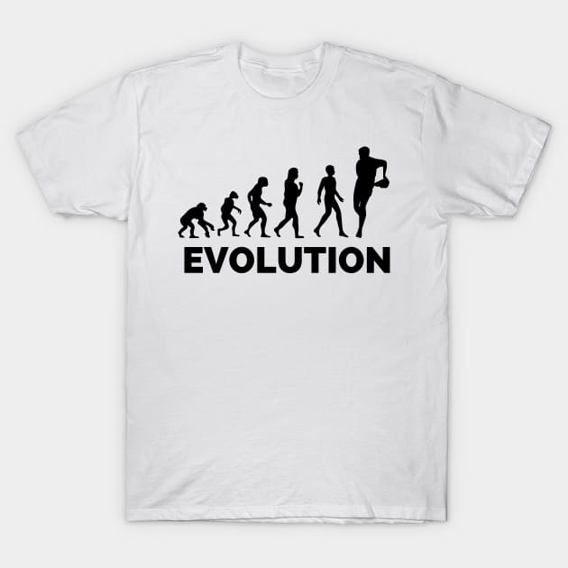 Evolution of rugby T-Shirt by Lottz_Design 